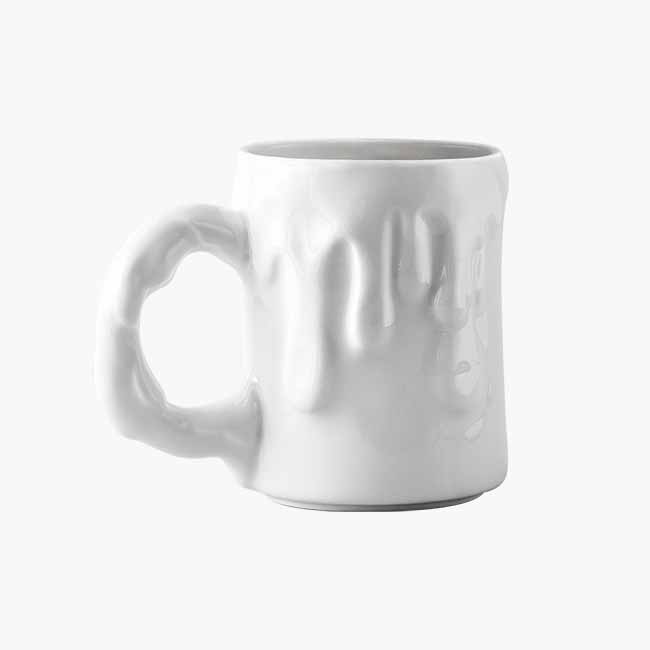 CANDLE CUP-WHITE
